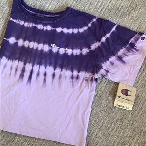 Champion Tie-Dye Crop Tee